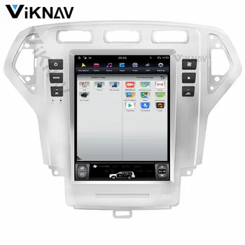 10.4 inch ecran vertical Sistemul Android auto navigație GPS Pentru-FORD-mondeo /fusion mk4 2007-2011 Multimedia DVD Player