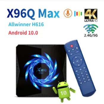 X96Q nu există anunțuri 10 Tv Box H616 Quad Core ARM Cortex A53 Inteligentă Pentru Android Network Media Player