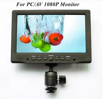 7 Inch Touch Ecran 1080P LCD Monitor Pentru PC/AV VGA, Intrare HDMI