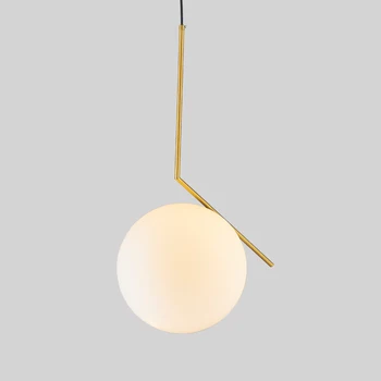 Nordic a condus minge de sticlă industriale lampa luminaria pendente bucatarie sala de mese bar lumini pandantiv comerciale de iluminat dormitor