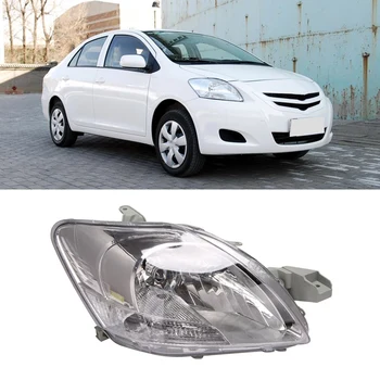 Masina pe Partea Pasagerului (Dreapta) Cap de Lampă Lumina Farurilor Cap Cap de Lumină Lampă cu Lumină pentru Toyota VIOS 2007-2012