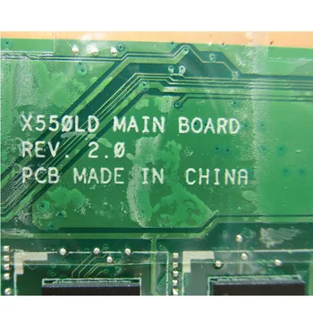 X550LD MB i3-4010CPU 4G RAM Placa de baza Pentru ASUS Y581L X552L R510L X550L X550LN X550LD X550LC Laptop placa de baza Testat de Lucru