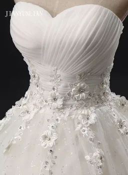 ENGERLA ENGERLA Vestido De Noiva Dantela Vintage Rochie de Mireasa de Lux Paiete de Cristal Personalizate, Plus Dimensiunea Rochie de Mireasa