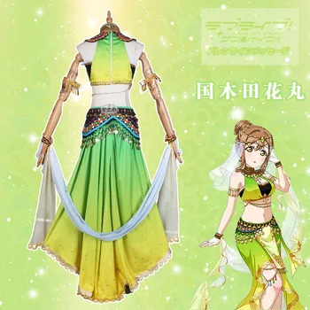 2020 Dragoste imagini de Soare Hanamaru Kunikida Dansatori trezire Cosplay Costum Arab rochie Haine Anime