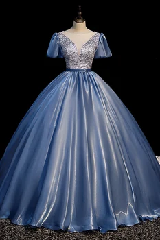 Real cindy albastru royal court cosplay printesa rochie de bal medieval rochie Renașterii rochie de regina Victorian Belle rochie de Minge