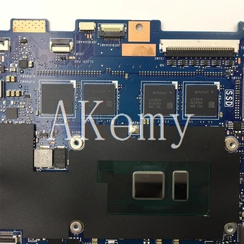 Akemy Sus de configurare Placa de baza Pentru Laptop ASUS Q324UAK Q324UA Q324U UX360UA Placa de baza 60NB0C00-MB8000 16GB RAM, I7-7500 CPU