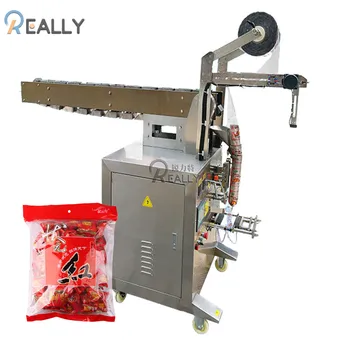 Mici Verticală Automată Lanț De Granule Mașină De Ambalare Produse Alimentare De Cereale De Umplere Și Mașină De Etanșare