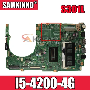 S301L S301LA placa de baza Pentru Asus S301LA REV2.2 Placa de baza I5-4200-4G Procesor HD Graphics 4400 Testat