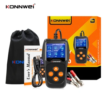KONNWEI KW600 Auto Tester Baterie 12V Analizor de 100 la 2000CCA Baterie de Masina Tester Auto Rapid Pornire Încărcare Circuit Tester