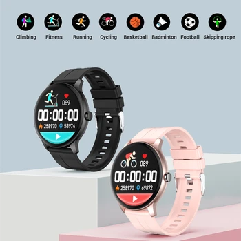 2022 Bluetooth Apel Doamnelor Ceas Inteligent Bărbați Full Touch Screen Monitor de Ritm Cardiac Fitness Ceasuri Smartwatch pentru Android IOS Femei