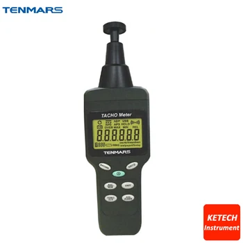 TENMARS TM4100 Digital Portabil LCD Non-contact Tahometru