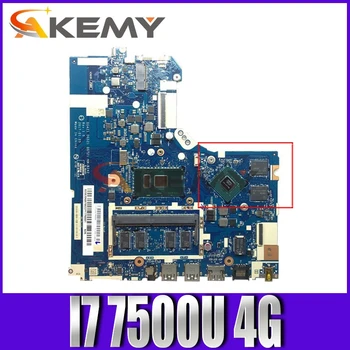 Akemy DG421 GD521 DG721 NM-B242 Pentru Lenovo 320-15ISK 520-15ISK Notebook Placa de baza CPU I7 7500U DDR4 4G RAM Test de Munca
