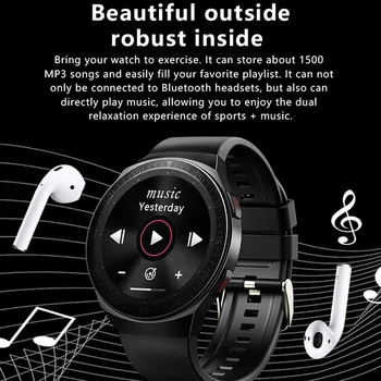 MT-3 Ceas Inteligent Oameni de apelare Bluetooth Ecran Tactil Complet 8G Spațiu de Memorie În 2020, Noul Smartwatch Pentru Android IOS Sport Tracker de Fitness
