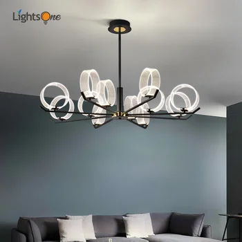 Nordic living candelabre moderne minimalist lumina dormitor de lux personalitate creatoare lămpi