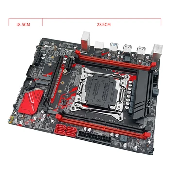 MAȘINIST X99 Kit Placa de baza LGA 2011-3 Set Cu Xeon E5 2630L V3 CPU Procesor 32G(4*8G) DDR4 Memorie RAM M-ATX NVME M. 2 X99-RS