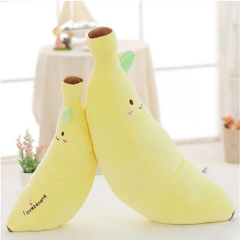 Fancytrader Realist Fructe Banana Jucărie de Pluș Moale Umplute Anime Banana Perna Papusa 100cm 39inch