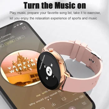 2021 Nou Ceas Inteligent Cu Efectuați Apeluri Bărbați Femei Smartwatch Tensiunii Arteriale Sport Fitness Tracke Pentru Android Samsung, Apple, Xiaomi