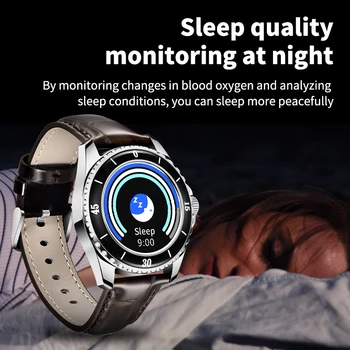 LIGE Noi Oameni de Afaceri Ceasuri Rata de Inima tensiunea de monitorizare Temperatura Corpului Sport rezistent la apa Om Smartwatch Pentru Android IOS