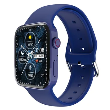 Ceas inteligent N76 IWO Monitor de Ritm Cardiac 1.75 inch Ceas 7 Buton Dublu Smartwatch pentru iOS, Android mai Nou pk JOS 13 W66 HW22