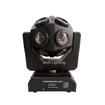 Etapa Lumina DMX512 12*10W 4in1 RGBW LED Mingea în Mișcare Cap Lumina de întâlnire Mini Fotbal Magie în Mișcare cap lumina