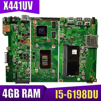 X441UV original placa de baza pentru ASUS X441UV cu 4GB-RAM I5-6198DU GT920M Laptop placa de baza