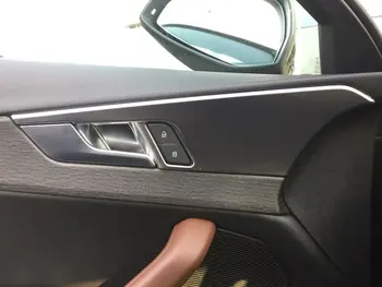 Pentru Audi A4L 2017 Interior Usa Maner Prinde Acoperi Castronul Interior Tapiterie Rama Decor