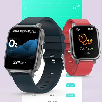 2021 Ceas Inteligent Bărbați Ceasuri Femei Atingeți Tasta Monitor de Ritm Cardiac Cască Muzica Sport Fitness Smartwatch Pentru Huawei Android IOS
