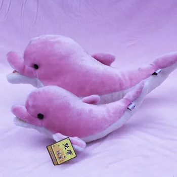 Lovelyhigh calitate de pluș delfin jucărie nouă delfin roz papusa cadou aproximativ 60cm