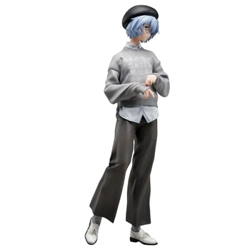Evangelion Ayanami Rei 25Cm Casual Uzura Personaje Anime Colectii Jucarii Model Desktop Ornamente Colecții Model de Jucarii si Cadouri