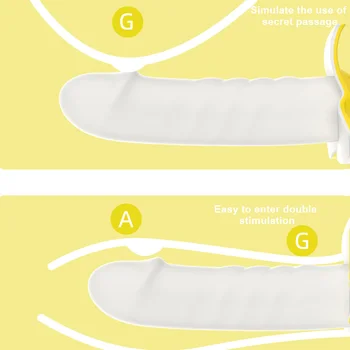 G-spot Vibrator Pentru Femei Clitorisul Stimularea Masaj Stick Banana Vibrator în Formă de Jucării Sexuale, Produse Pentru Adulți, Cupluri