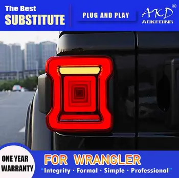 AKD Lampa spate pentru Wrangler stopuri LED 2008-2021 Wrangler Ceață Spate Frână de Semnalizare Accesorii Auto