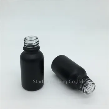 480pcs 15ml Negru Flacon de Sticlă Mată Cu Aluminiu Argintiu pulverizator,15cc Ulei Esențial Pulverizator Sticla de Parfum