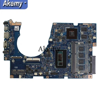 Akemy UX303LB Laptop placa de baza Pentru Asus UX303LB UX303LNB UX303LN UX303LA UX303L Test original, placa de baza 4G RAM, I7-5500U GT840M