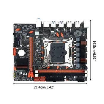Placa de baza calculator Nou X99 DDR3 MINI despre lga2011-3 Placa de baza Dual Channel Memorie Interfață M. 2 E5BA