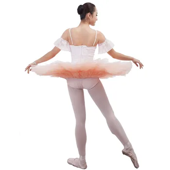Zână Papusa Adult/Copil Roz Profesionale Clasice Platou De Balet Tutu Fusta Fete Balerina Performanță/Concurs De Costume