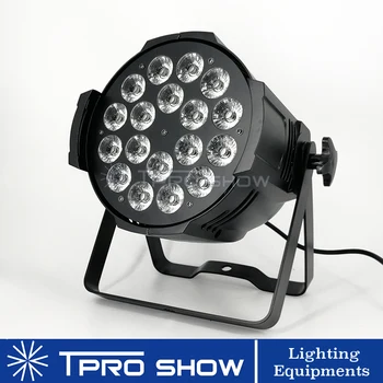 Aluminiu LED Par 18x12W Etapă Efect de Iluminat Dmx Sunet Auto Control RGBW LED se Spală Strobe Reglaj DJ Iluminat Pentru Nunta Club