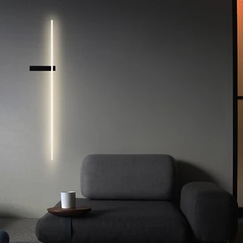 Minimalist Modern, LED Lampă de Perete Nordic Living TV de Fundal Lămpi de Perete pentru Casa Dormitor Noptieră Atmosferă de Iluminat de Birou