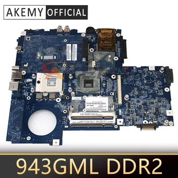 AKEMY LA-3711P Pentru Toshiba Satellite P200 P205 K000051420 Laptop Placa de baza 943GML DDR2 fără Grafică Slot Gratuit CPU