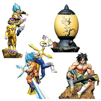 Anime Dragon Ball Super-Putere Trezire Vegeta IV Frieza Gogeta Son Goku Maestrul Roshi MH scenă Figura Model de Ornamente jucarie cadou