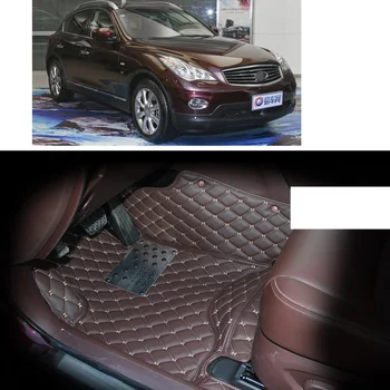 Interior de mașină din piele mat etaj pentru infiniti qx50 2007 2008 2009 2010 2011 2012 2013 2016 2017 2018 2019 2020