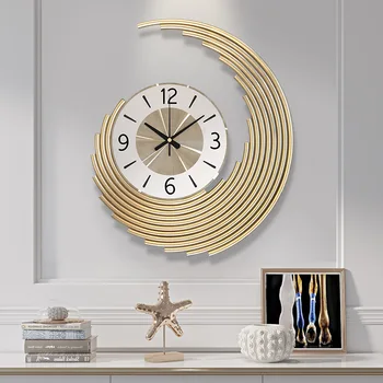 Ceas Ceas De Perete Camera De Zi Modernă Atmosferică Simplu De Uz Casnic Creatoare De Moda Ceas De Arta Personalizat Decorativ