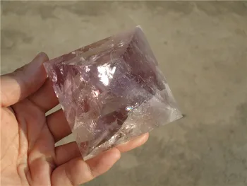 360g Naturale Ametist Cristal de Cuarț Piramida de Vindecare LA1232