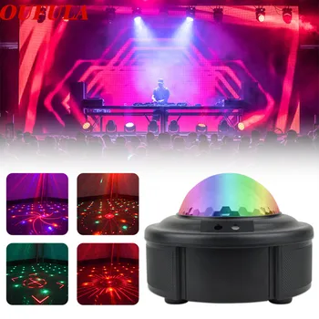 LED laser magic ball lampa cu lumini de scena 90 de modele de Crăciun proiecție Mini disco flash de culoare de control de la distanță design nou