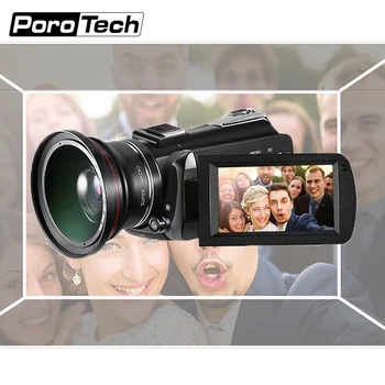 30X Zoom Digital 3.1 inch, aparat de Fotografiat Digital AC3 IR Noapte Vlog Înregistrare în aer liber, Conexiune Wifi Video Recorder cu SMOS Senzor