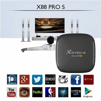 X88 borna PRO Android 10 TV Box Allwinner H616 Bluetooth 5.0 2.4 G 5G Dual Wifi Youtube 6K TVBox 4GB RAM, 64GB 32GB 128GB Set Top Box