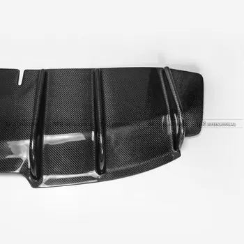 Fibra de Carbon, Difuzor Spate Cu Undertray styling Auto Body Kit Accesorii se Potrivesc Pentru perioada 2006-2012 Cayman 987 Boxster S EPA Stil
