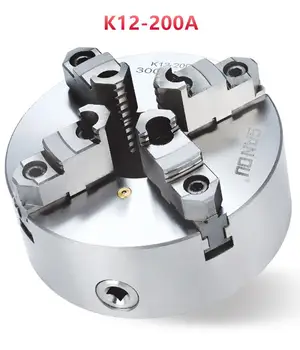 SAN OU Mare Precizie 4-falca de auto-centrare chuck K12-200A (Separarea Gheare) Pentru Mecanic Strung Pentru Foraj Mașină de Frezat