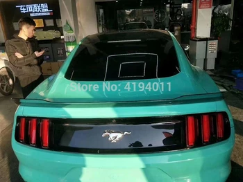 MONTFORD Pentru Ford Mustang 2016 2017 2018 2019 Fibra de Carbon, Spoiler Acoperiș Spate Coada de Boot Buza Portbagaj Aripa Accesorii Auto