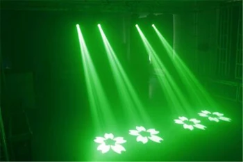Luminozitate ridicată 150W fața locului în mișcare cap lumina DMX512 gobo în mișcare cap pentru disco club decor petrecere dj profesionist lumini