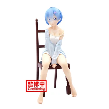 De la Zero Rem Pijamale Jingpin Rem Desktop Static Decor Japonez Anime Figura model de Ornamente Colletible Jucarii Model